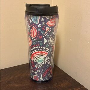 Vera Bradley Nomadic Floral Travel Mug with Lid